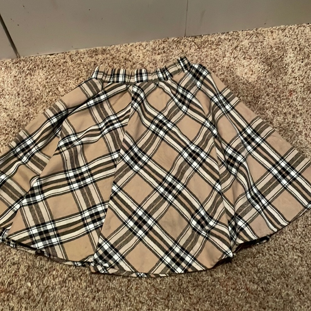 Plaid skirt